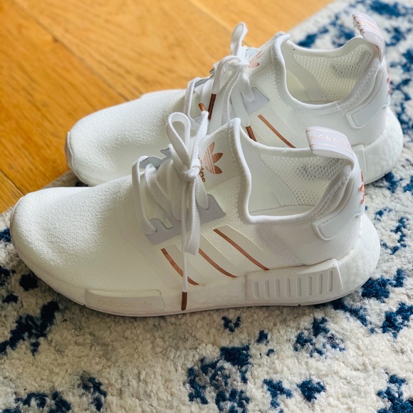 nmd white rose